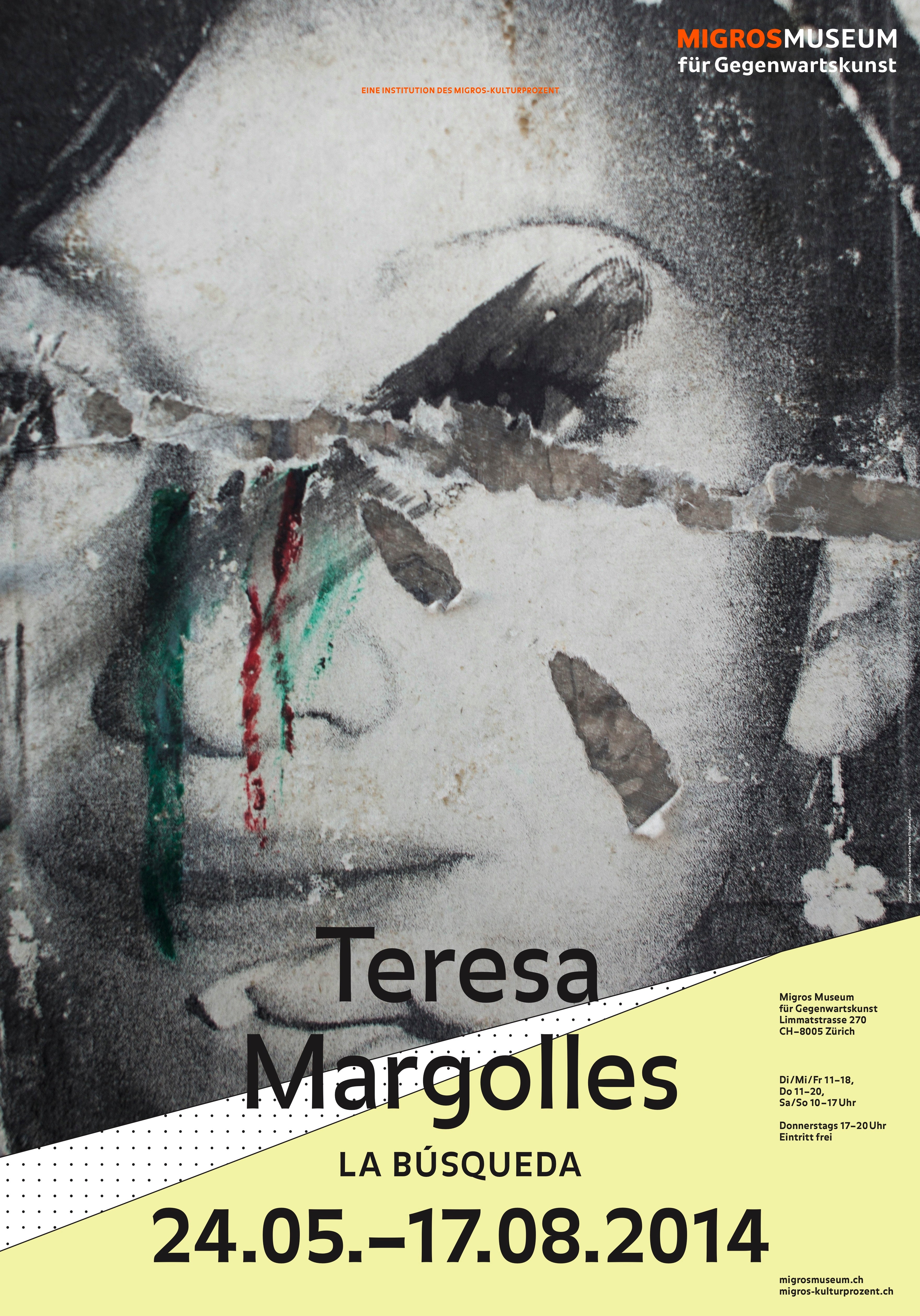 POSTER TERESA MARGOLLES. LA BÙSQUEDA