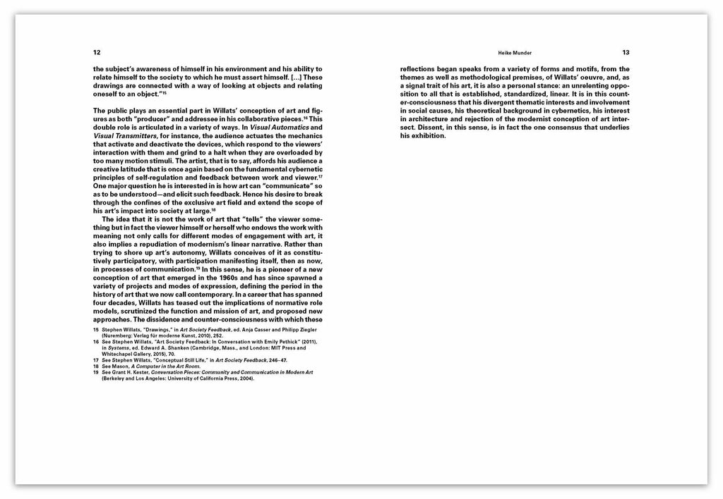 STEPHEN WILLATS – LANGUAGES OF DISSENT