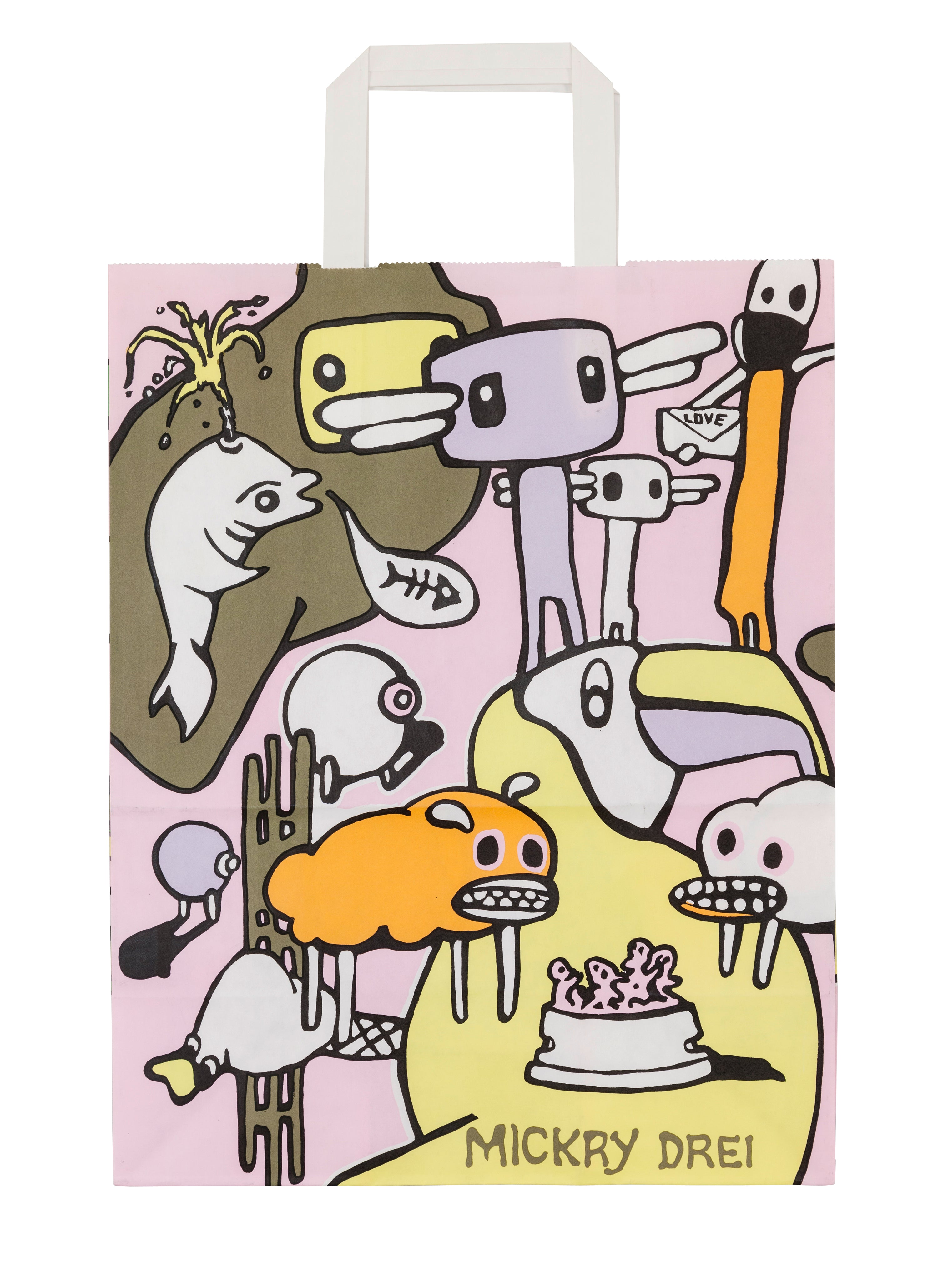 KÜNSTLER*INNENTRAGTASCHE MICKRY 3, 2007