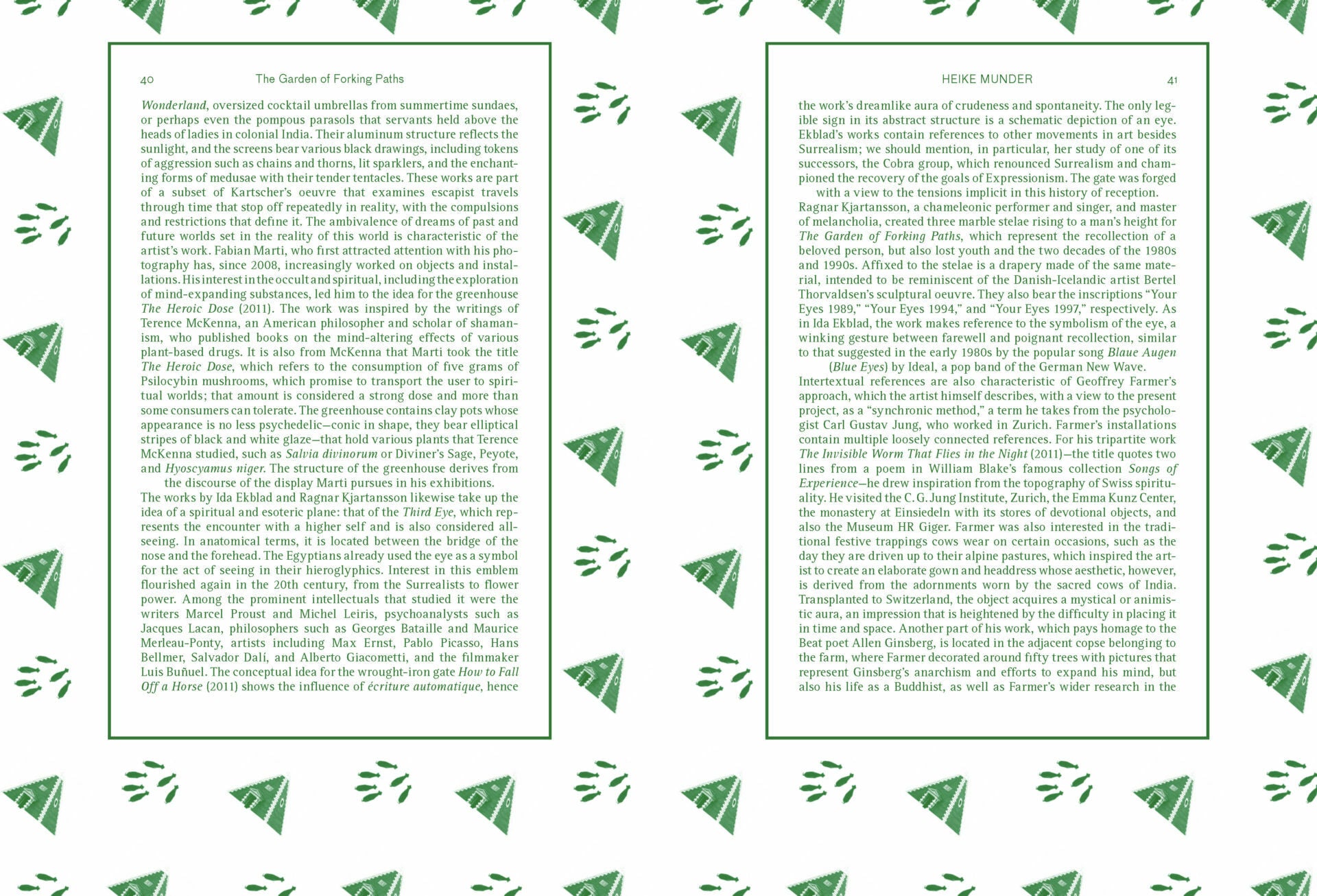 THE GARDEN OF FORKING PATHS – AN ANTHOLOGY ABOUT CONTEMPORARY FOLLIES