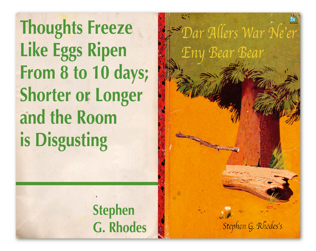 STEPHEN G. RHODES: APOLOGIES
