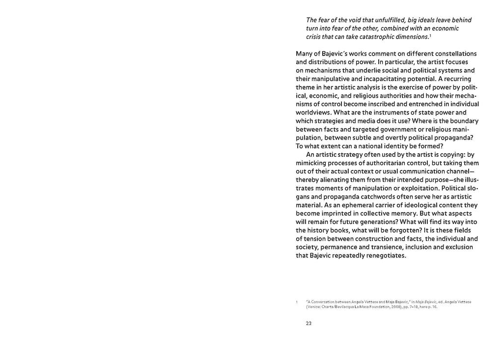 MAJA BAJEVIC: POWER, GOVERNANCE, LABOR
