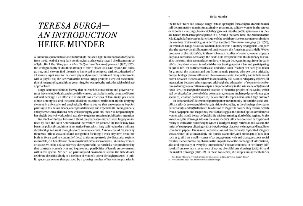 TERESA BURGA: ALEOTORY STRUCTURES