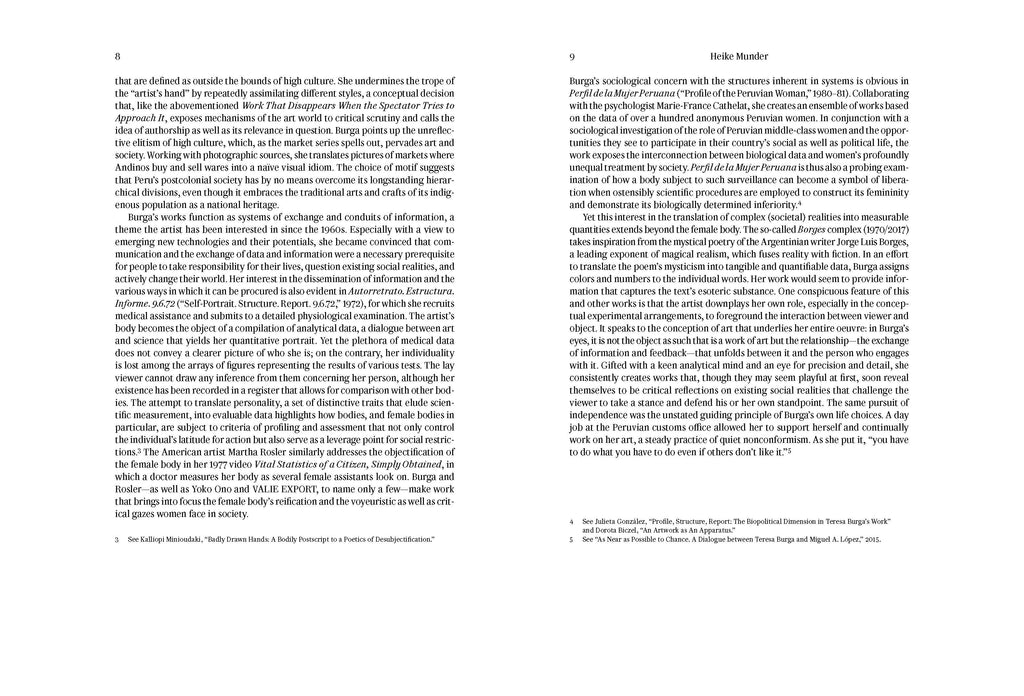 TERESA BURGA: ALEOTORY STRUCTURES