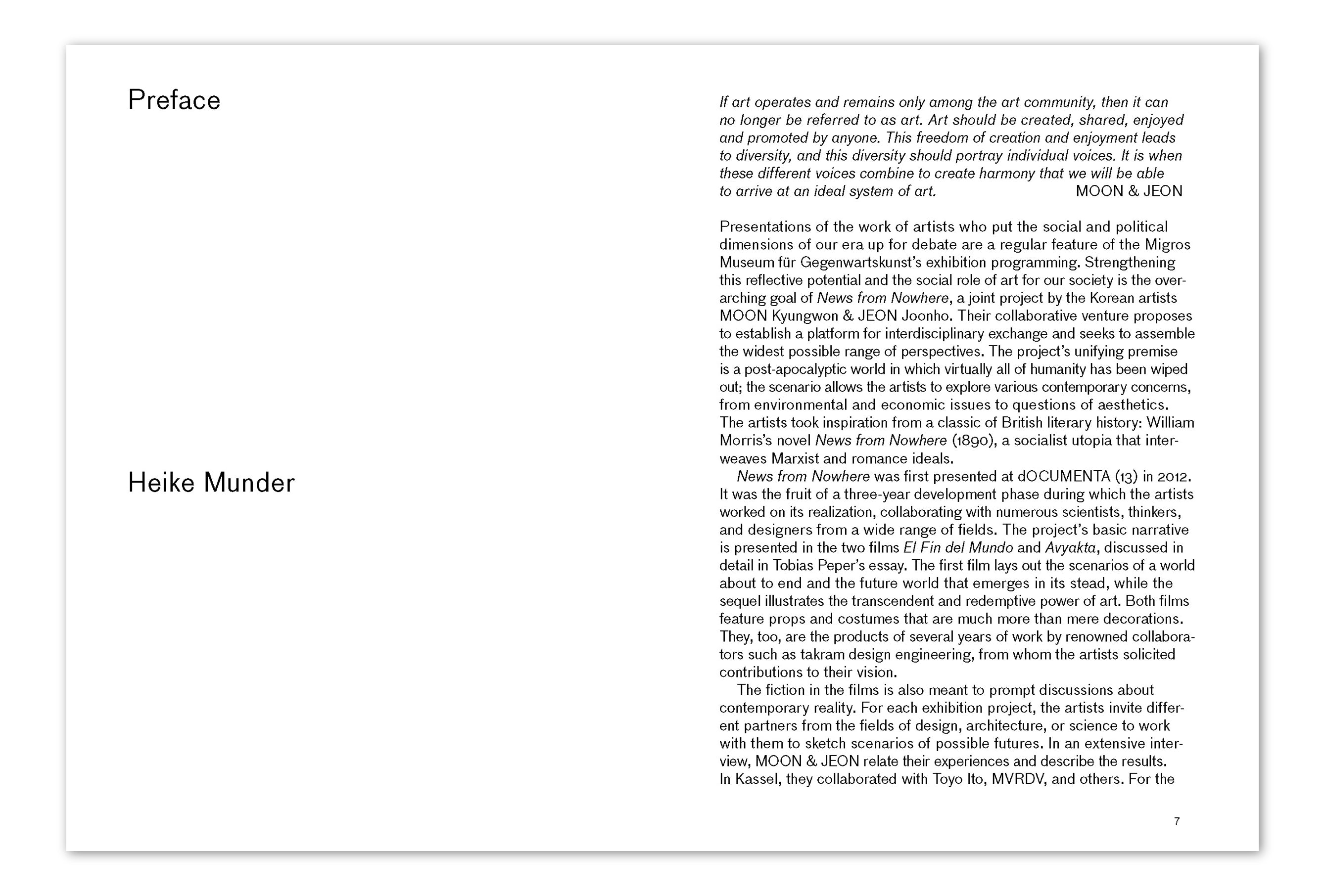 MOON KYUNGWON & JEON JOONHO: NEWS FROM NOWHERE: ZURICH LABORATORY