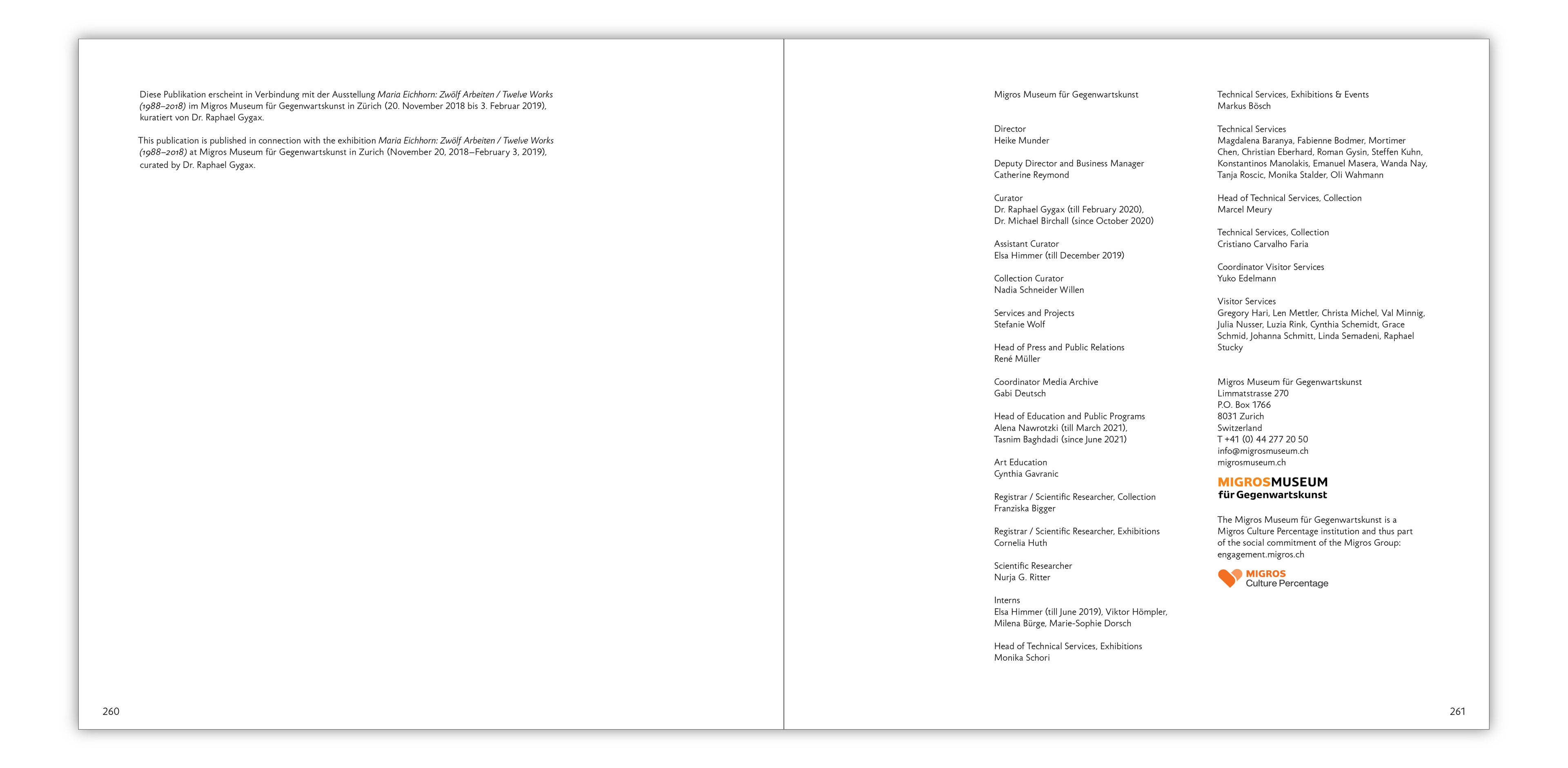 MARIA EICHHORN / BUILDING AS UNOWNED PROPERTY [GEBÄUDE ALS NICHTEIGENTUM]