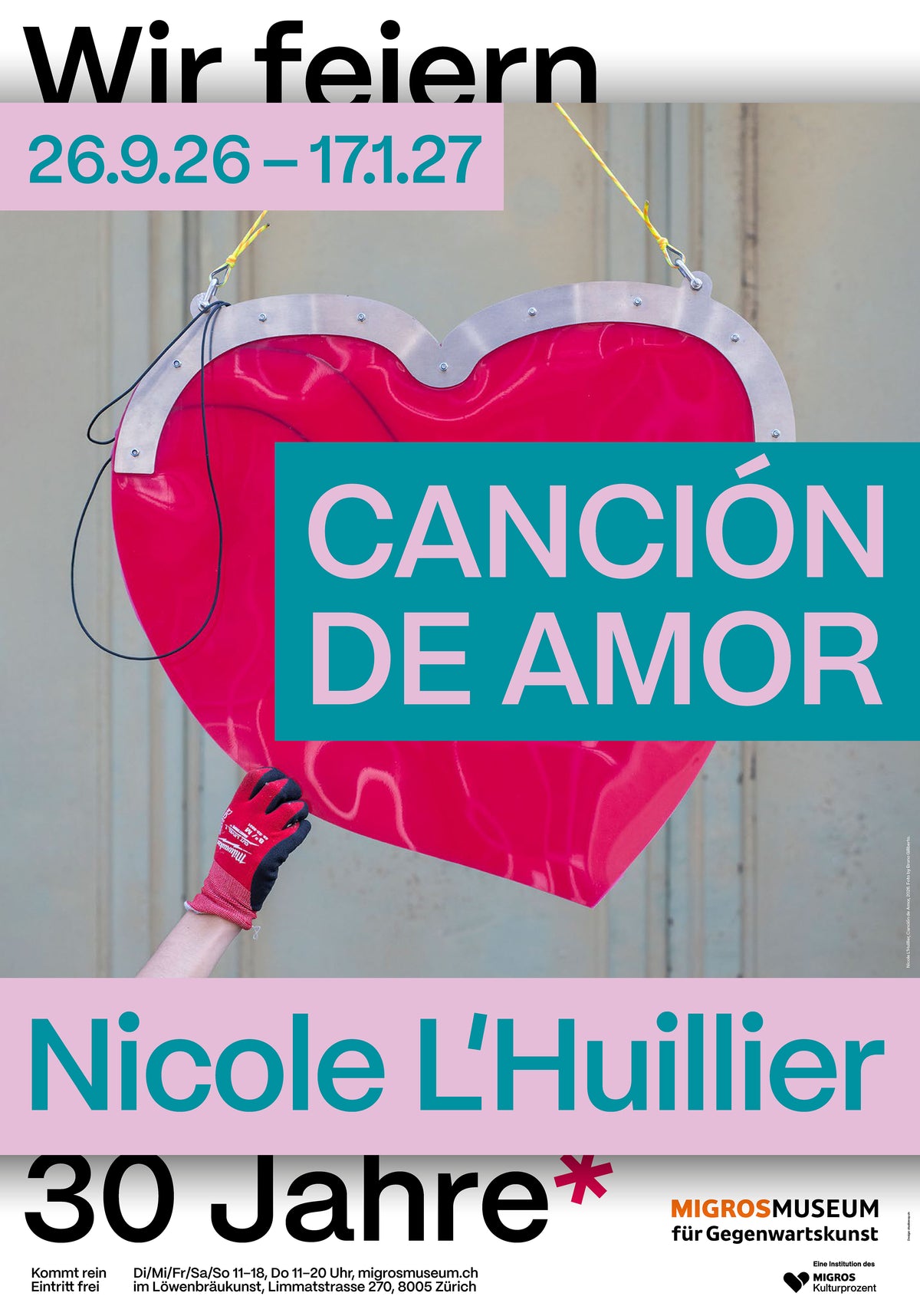 POSTER NICOLE L'HUILLIER