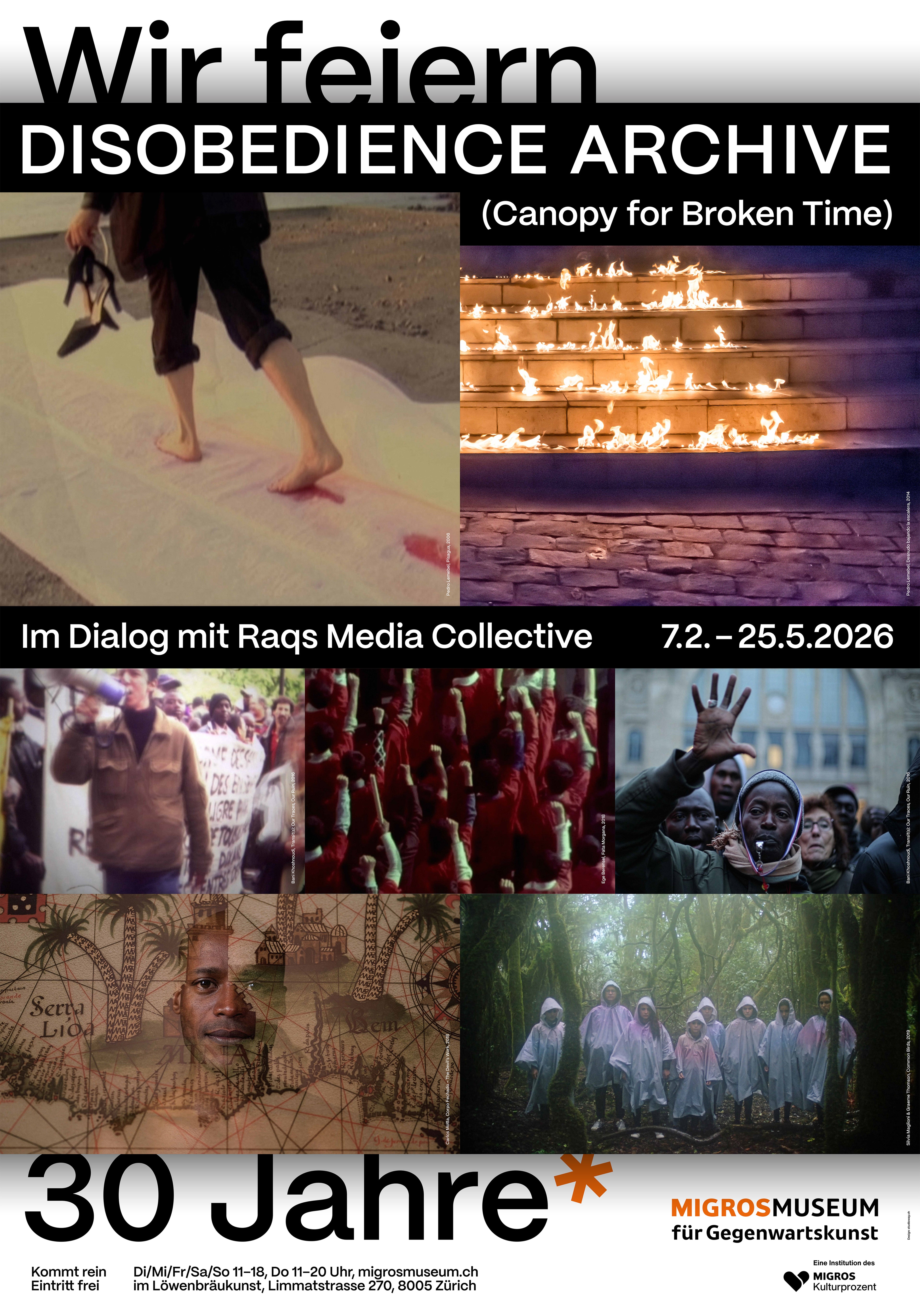 POSTER DISOBEDIENCE ARCHIVE (CANOPY FOR BROKEN TIMES)