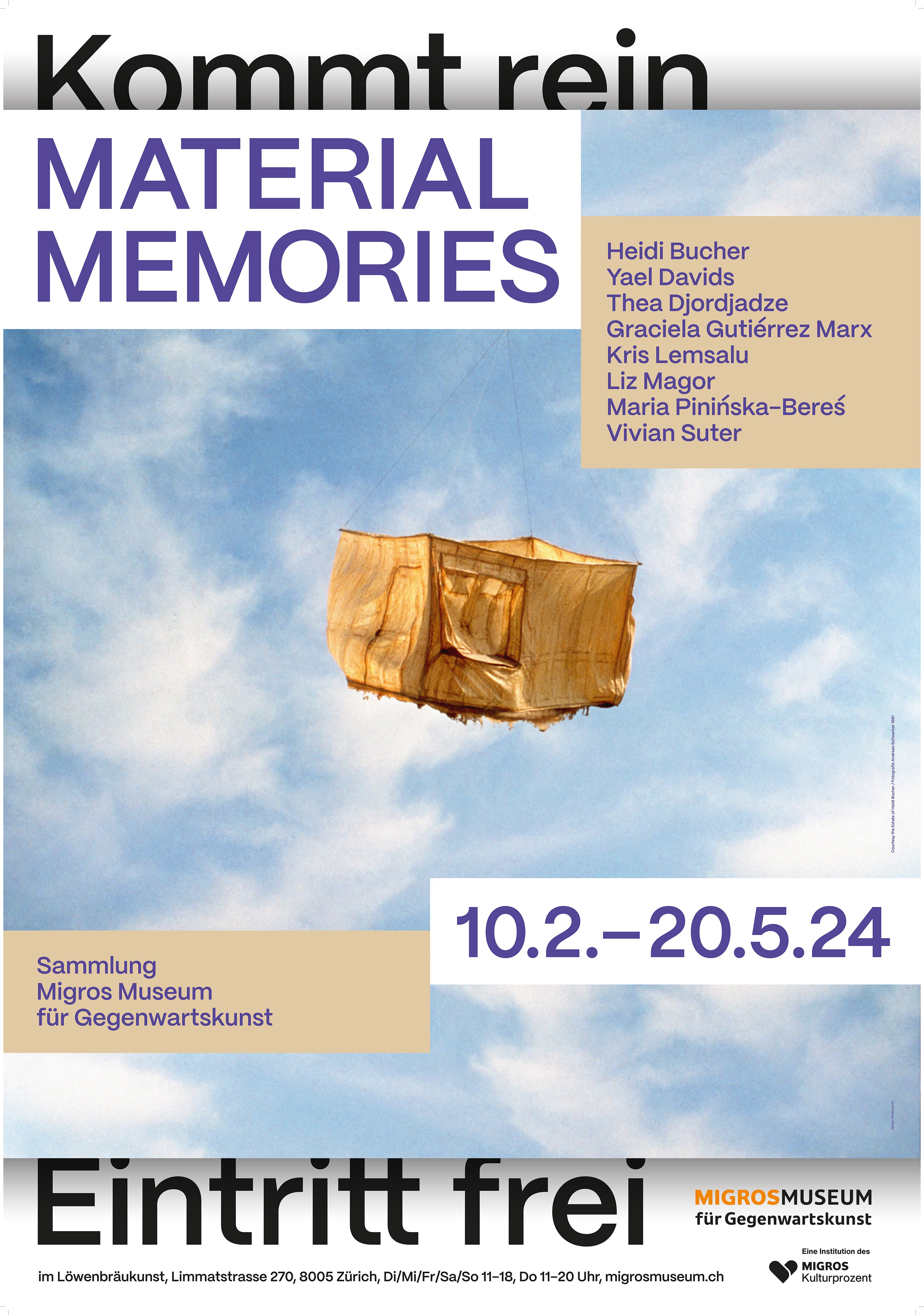 POSTER MATERIAL MEMORIES
