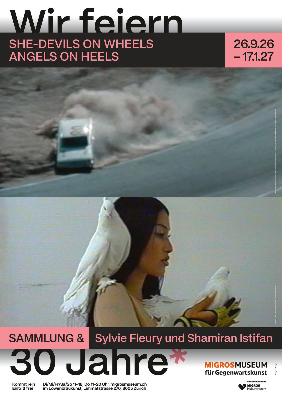 POSTER SAMMLUNG &: SYLVIE FLEURY   SHAMIRAN ISTIFAN