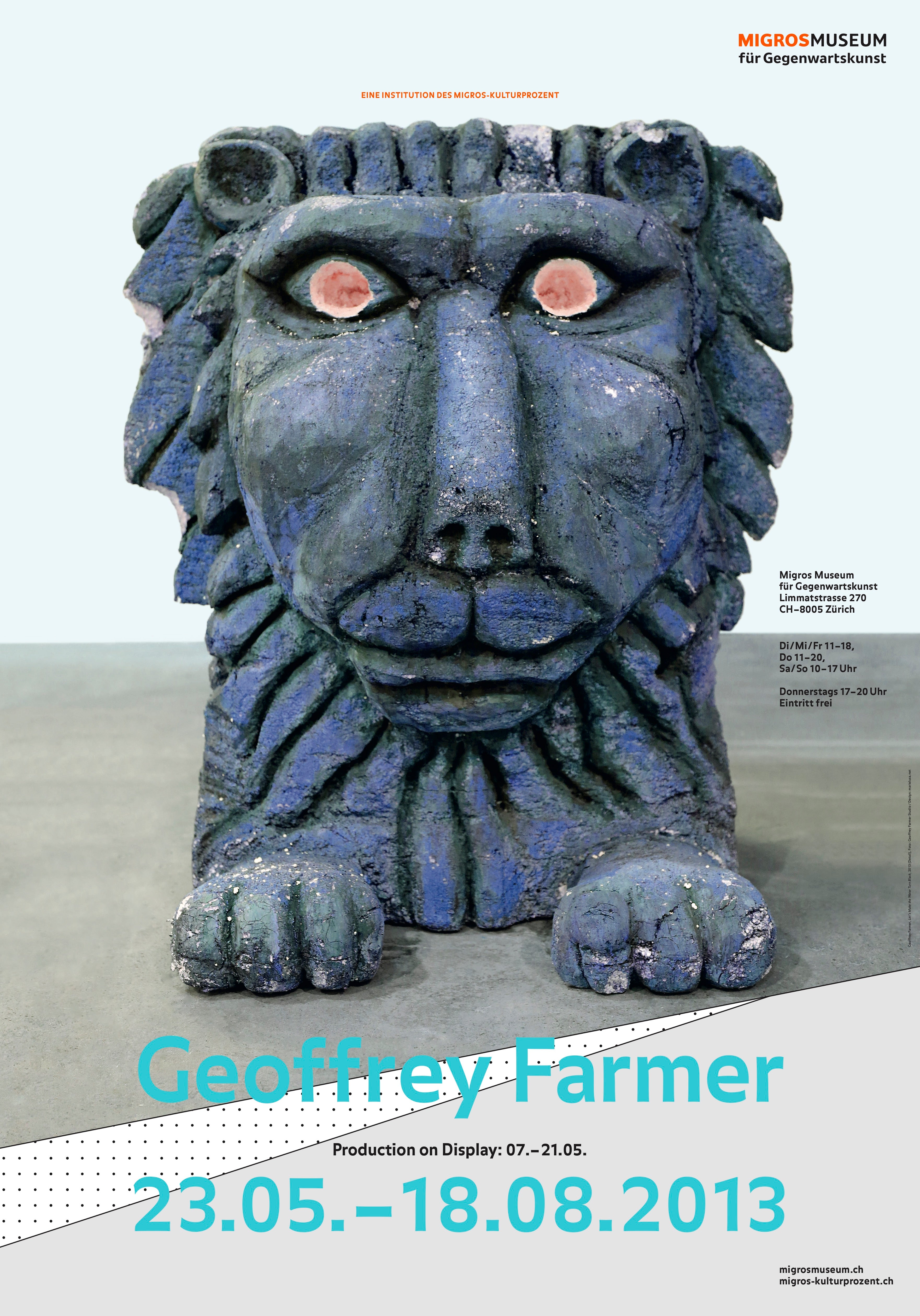 POSTER GEOFFREY FARMER LET'S MAKE THE WATER TURN BLACK