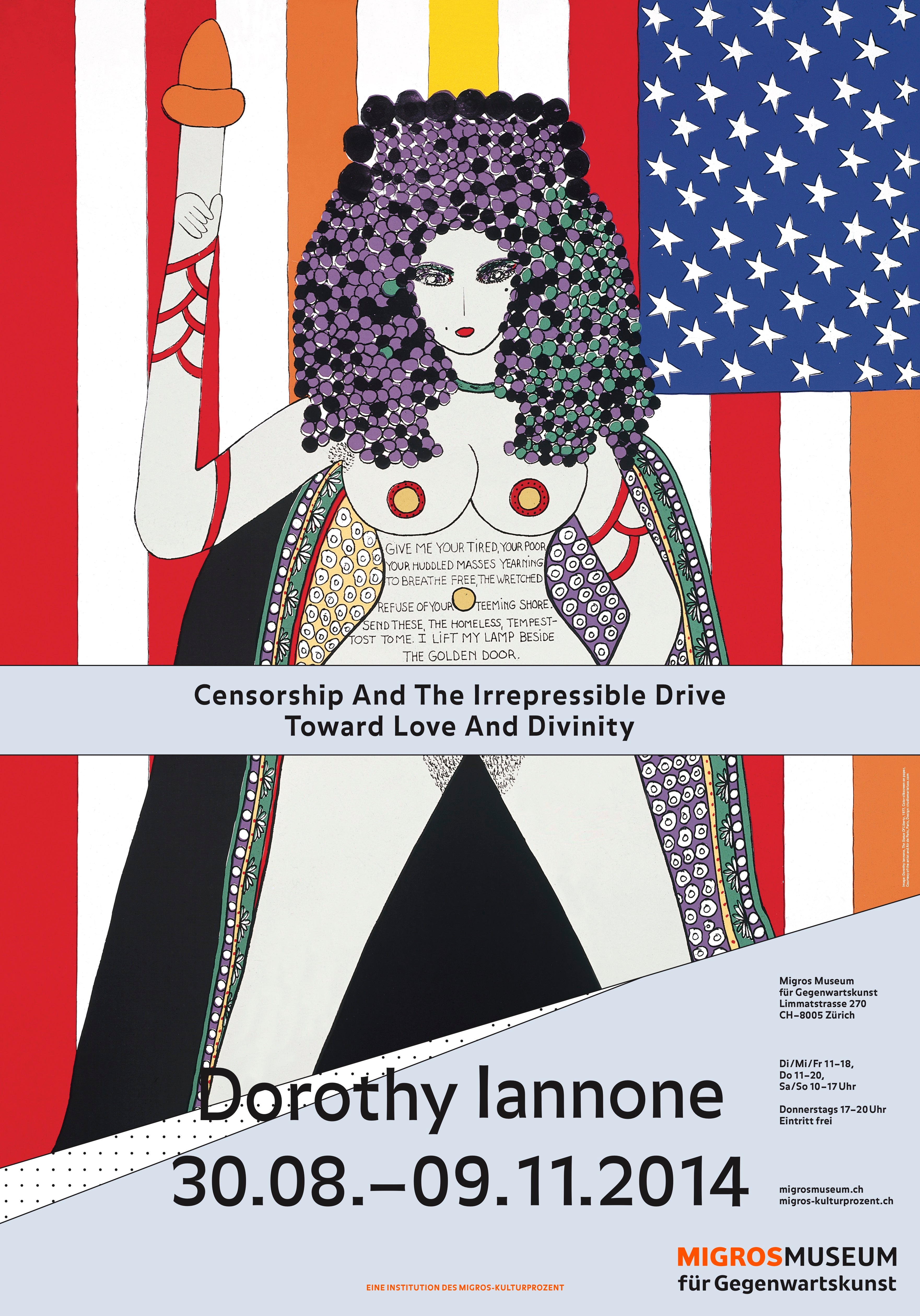 POSTER DOROTHY IANNONE: CENSORSHIP AND THE IRREPRESSIBLE DRIVE TOWARDS LOVE AND DIVINITY