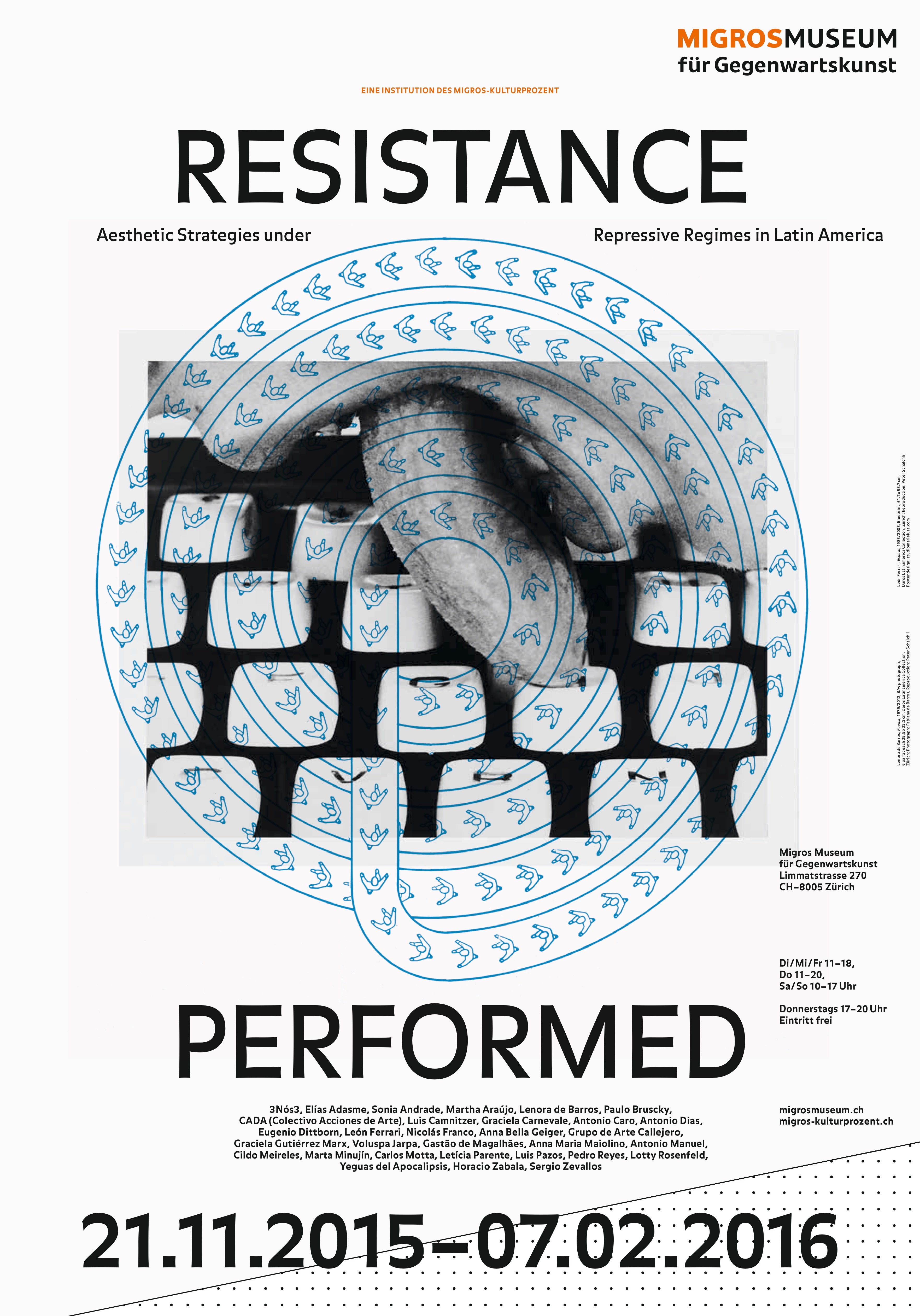 POSTER RESISTANCE PERFORMED - AESTHETIC STRATEGIES UNDER REPRESSIVE REGIMES IN LATIN AMERICA