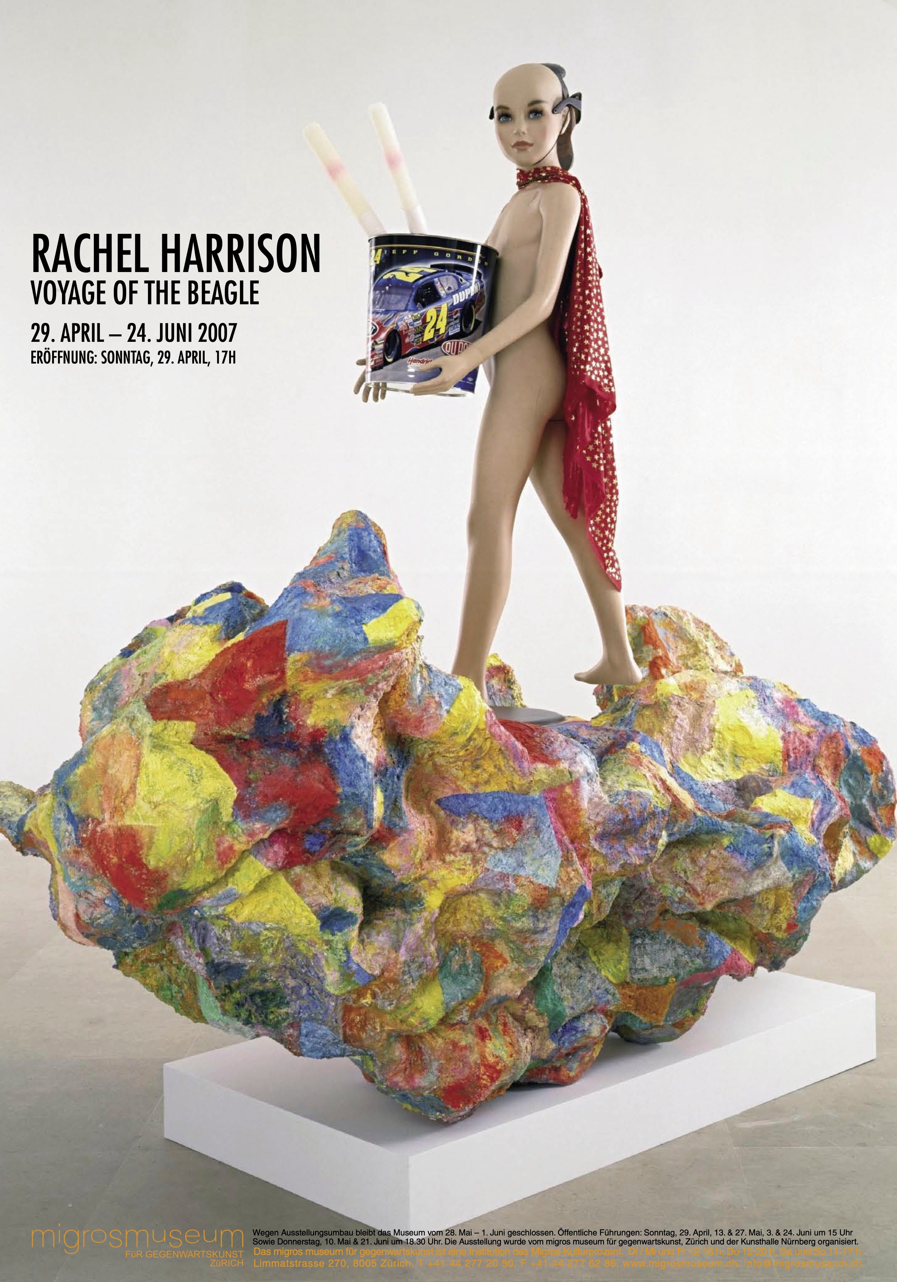 POSTER RACHEL HARRISON: VOYAGE OF THE BEAGLE