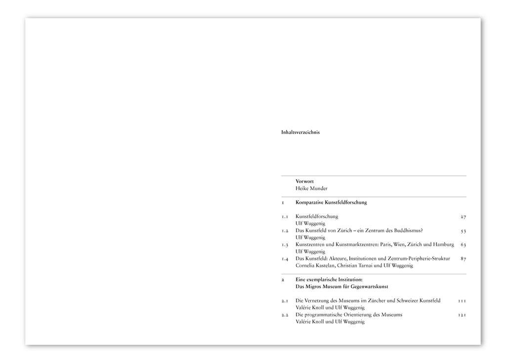 DAS KUNSTFELD. EINE STUDIE ÜBER AKTEURE UND INSTITUTIONEN DER ZEITGENÖSSISCHEN KUNST, 2012