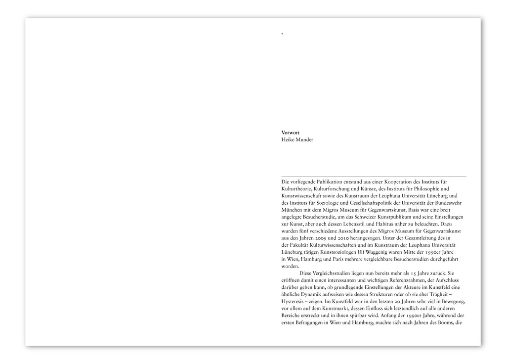 DAS KUNSTFELD. EINE STUDIE ÜBER AKTEURE UND INSTITUTIONEN DER ZEITGENÖSSISCHEN KUNST, 2012