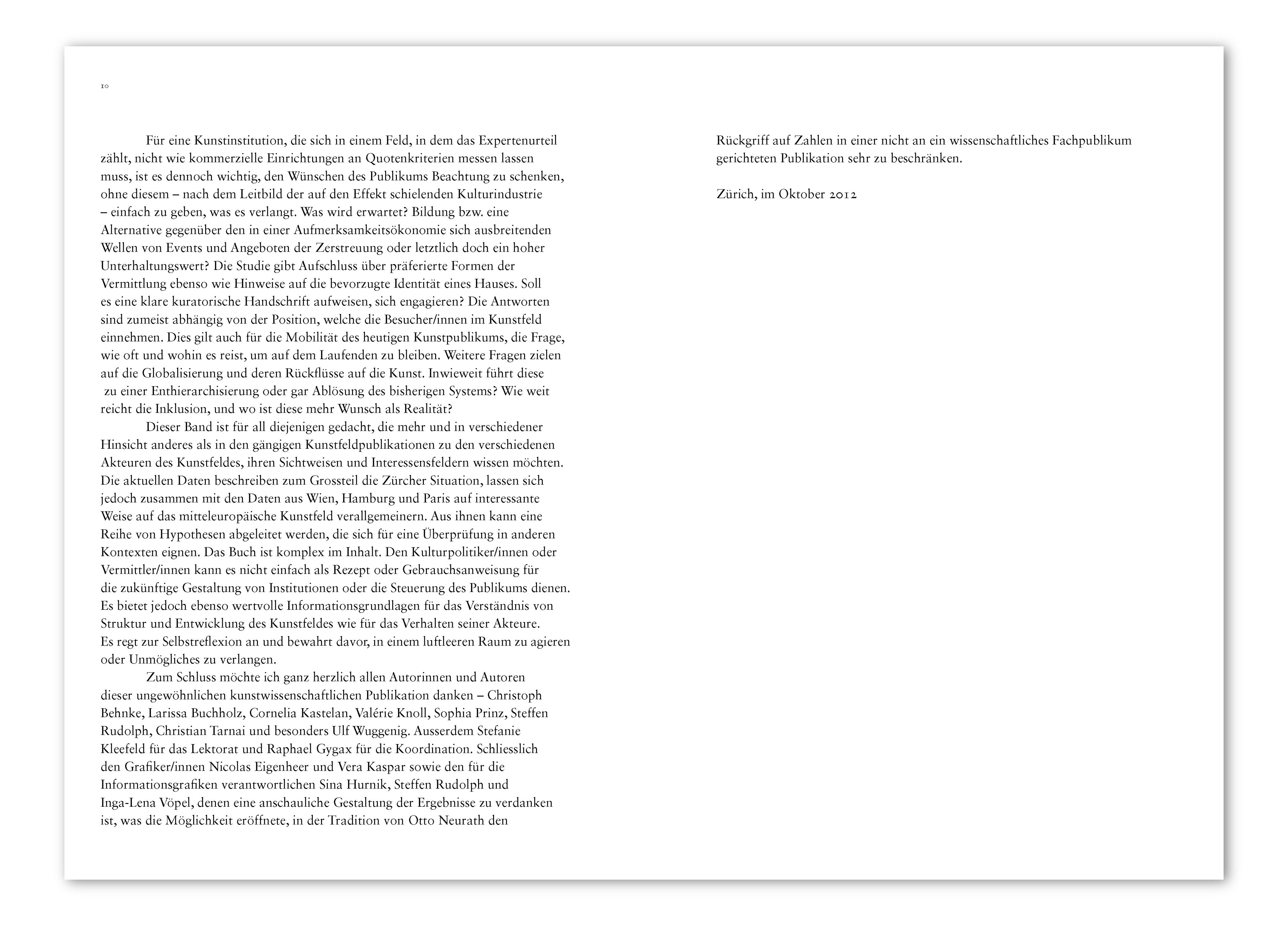 DAS KUNSTFELD. EINE STUDIE ÜBER AKTEURE UND INSTITUTIONEN DER ZEITGENÖSSISCHEN KUNST, 2012