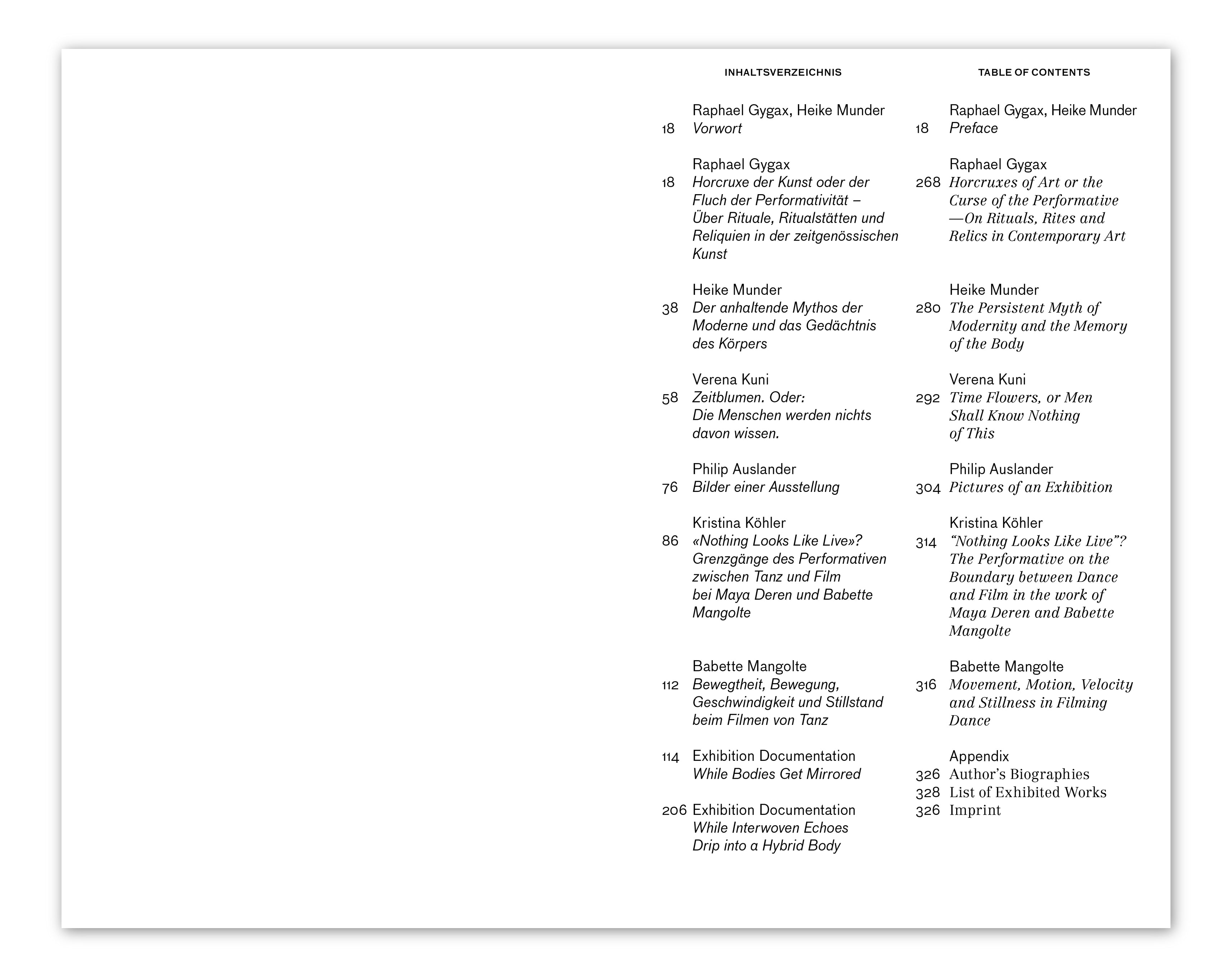 ZWISCHENZONEN. ÜBER DIE REPRÄSENTATION DES PERFORMATIVEN UND DIE NOTATION VON BEWEGUNG, 2010