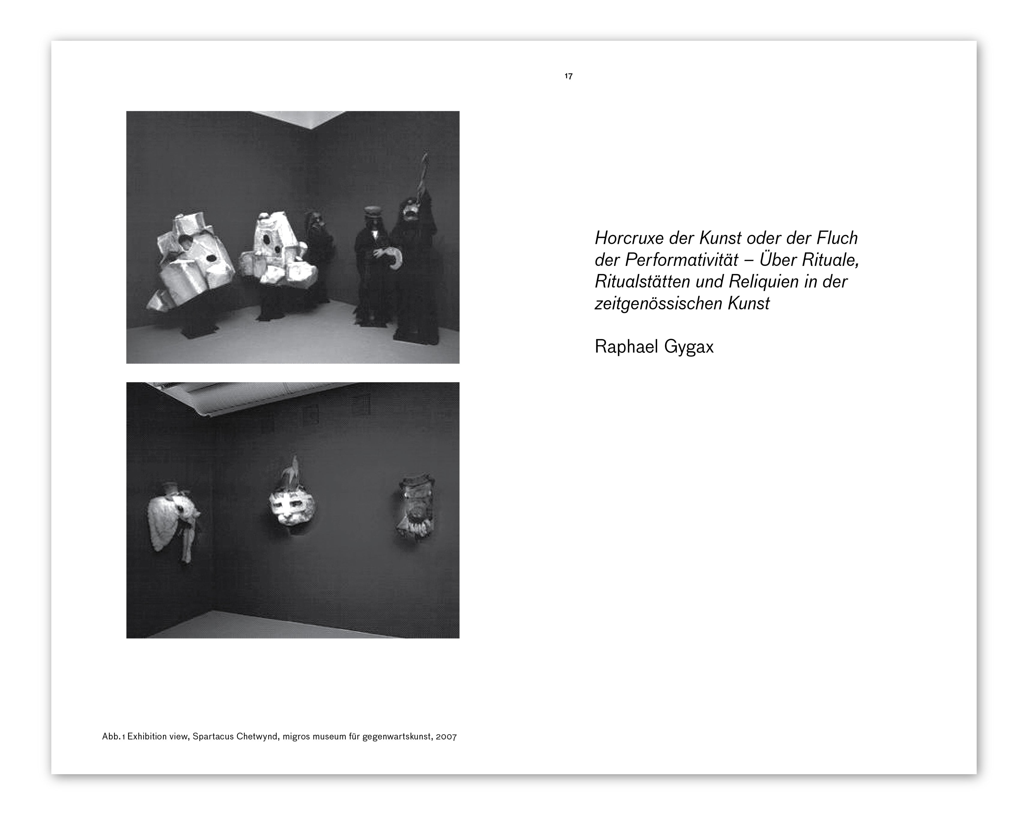 BETWEEN ZONES. ON THE REPRESENTATION OF THE PERFORMATIVE AND THE NOTATION OF MOVEMENT