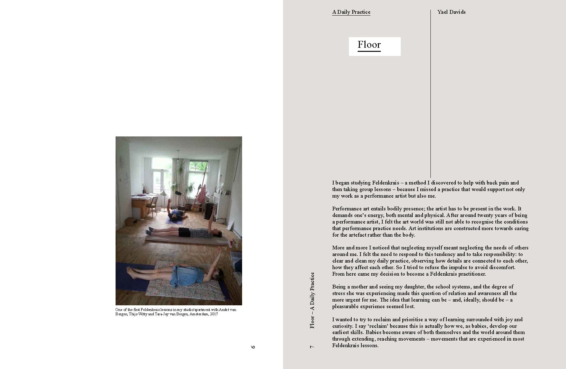 YAEL DAVIDS, I AM GOING TO BE YOUR LAST TEACHER - A WORKBOOK