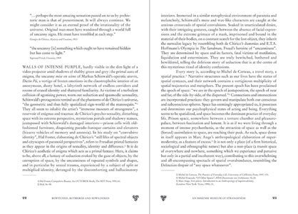 BEWITCHED, BOTHERED AND BEWILDERED: SPATIAL EMOTION IN CONTEMPORARY ART AND ARCHITECTURE
