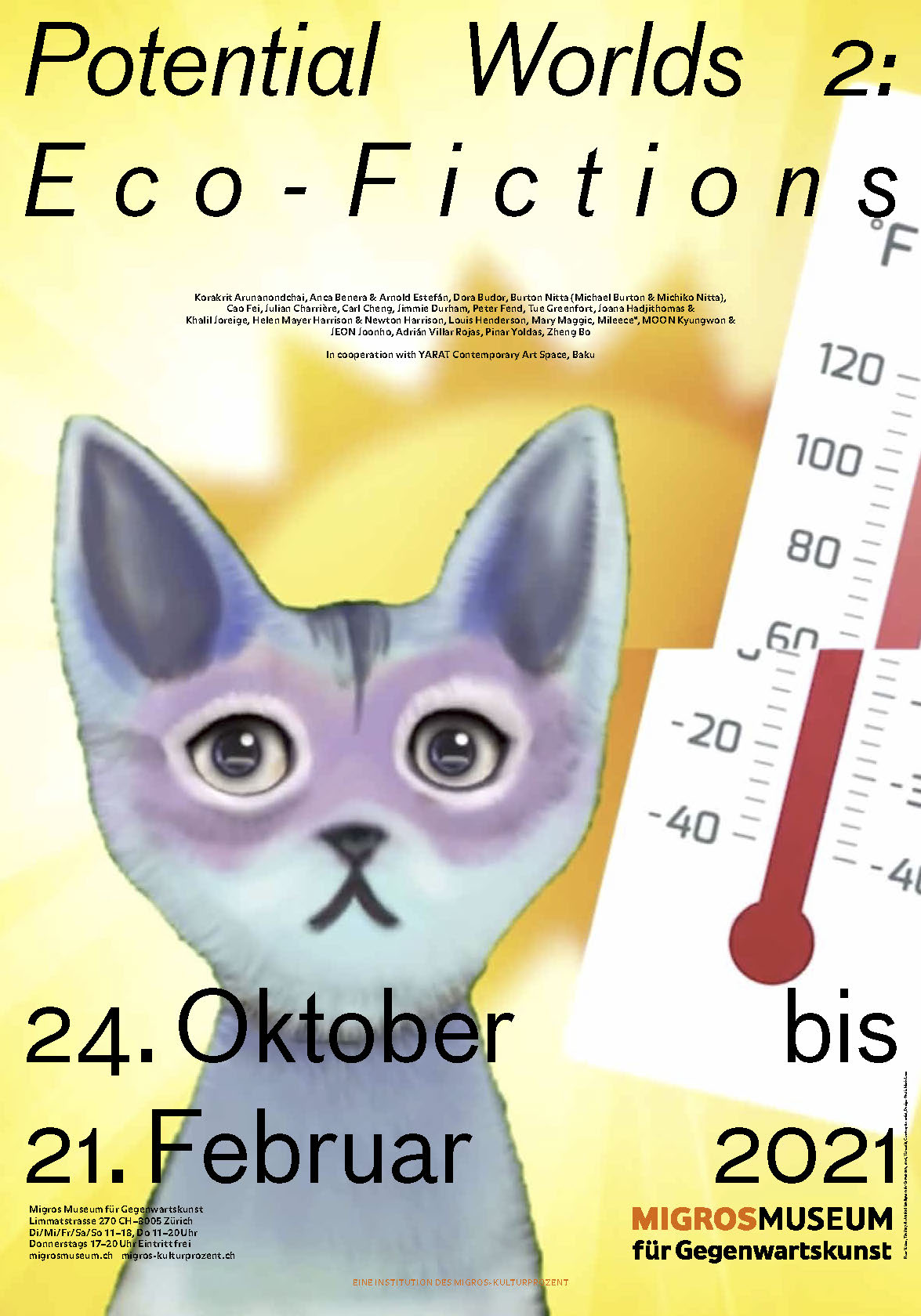 POSTER POTENTIAL WORLDS 2: ECO-FICTIONS
