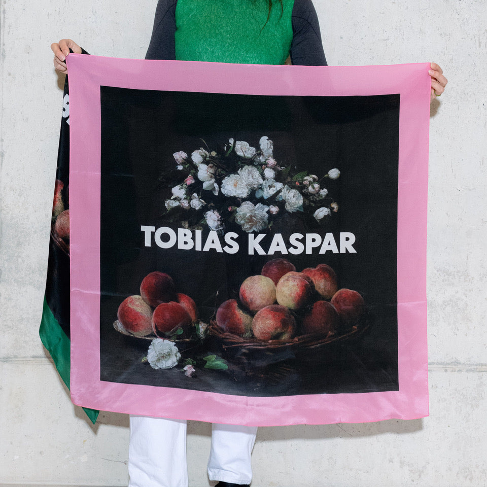 SEIDENFOULARD TOBIAS KASPAR, RAND PINK