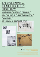 Plakat ars viva 09/10 - Geschichte/History