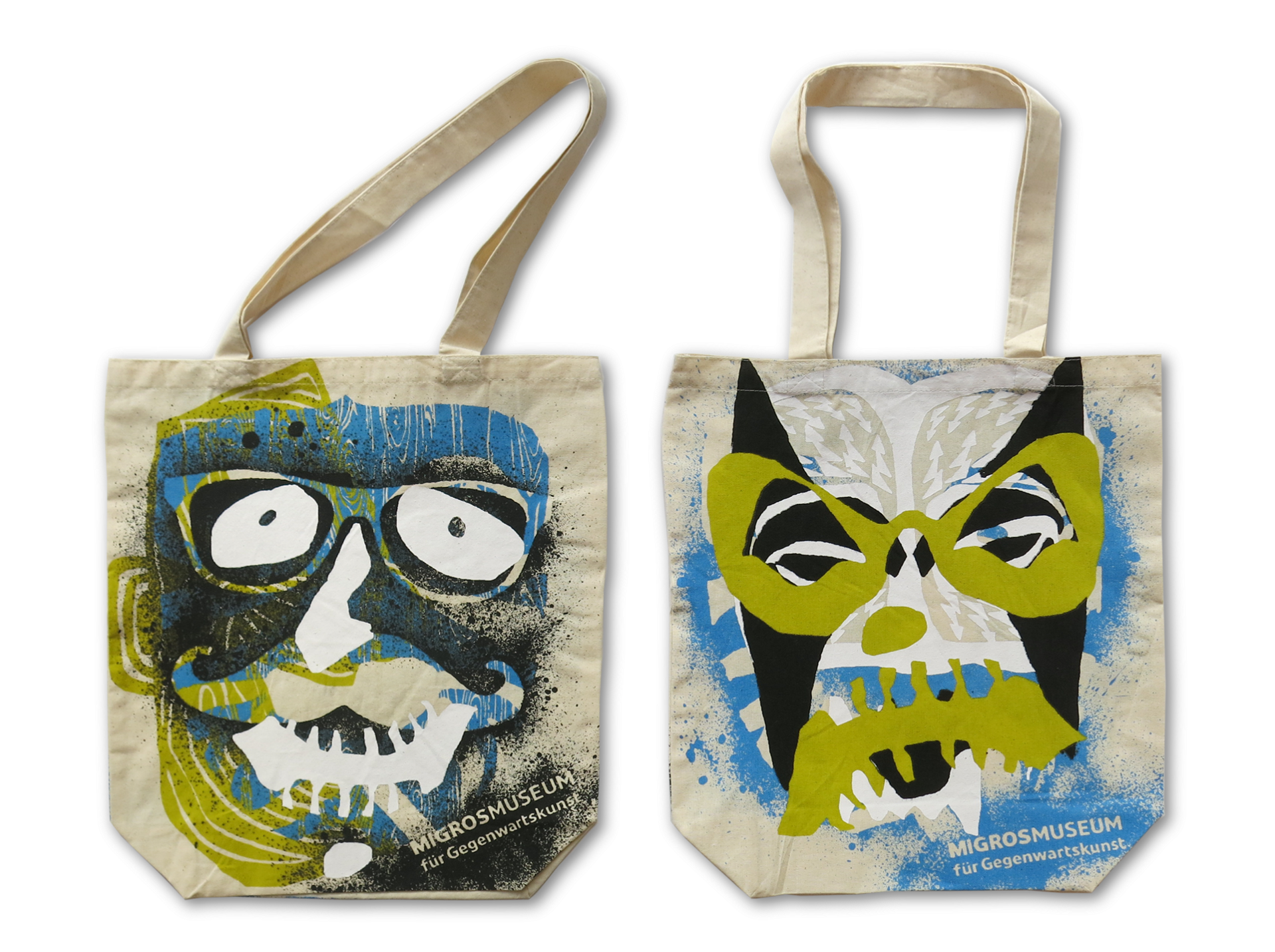 STOFFTASCHE CHRISTOPH HEFTI (SCHWARZ/BLAU)