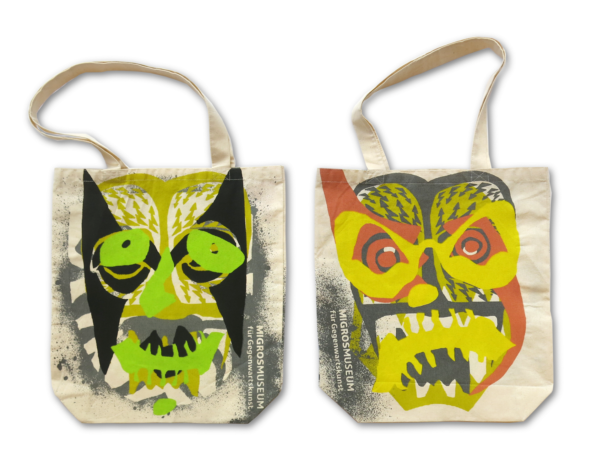 STOFFTASCHE CHRISTOPH HEFTI (GRÜN/GELB)