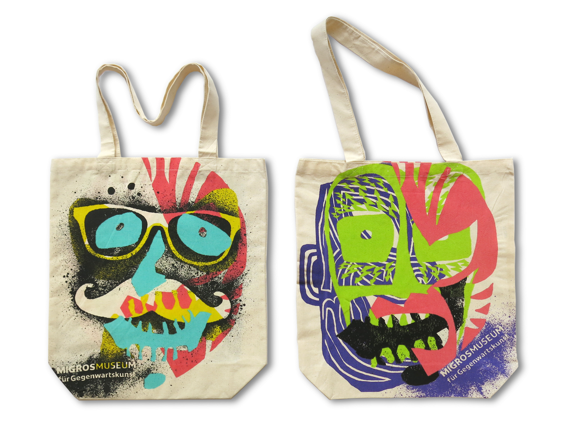STOFFTASCHE CHRISTOPH HEFTI (TÜRKIS/GRÜN)